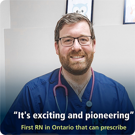 First RN in Ontario that can prescribe: It's exciting and pioneering says Cyril Lee Turley, RN