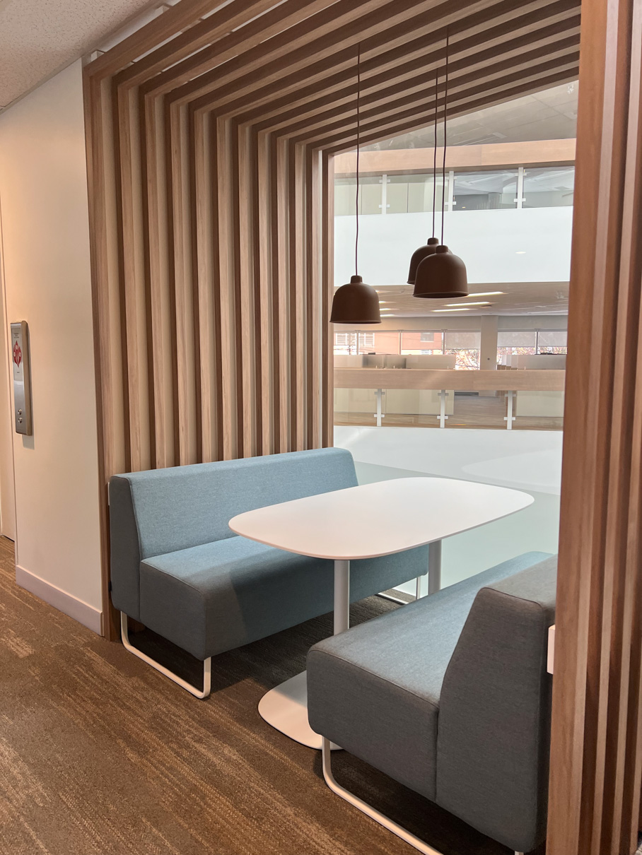 CNO has a variety of workspaces to suit different working styles.