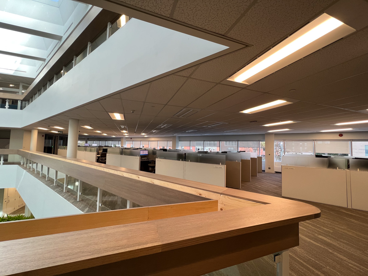 Choose any workstation in CNO’s bright, open facilities.